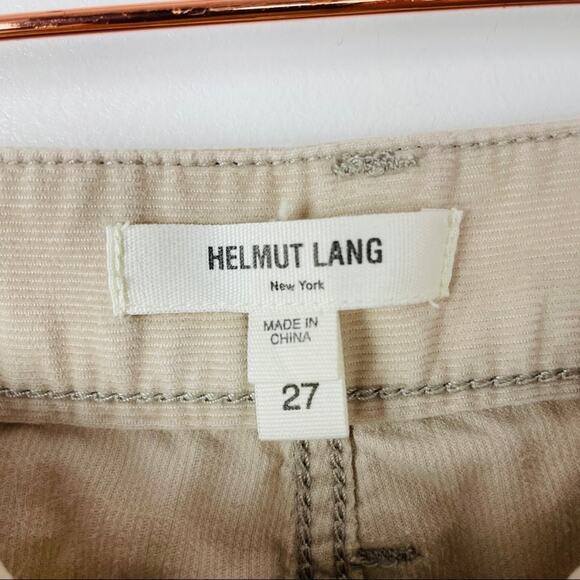 Helmet Lang | Corduroy Pants Beige 27 - Picture 8 of 8